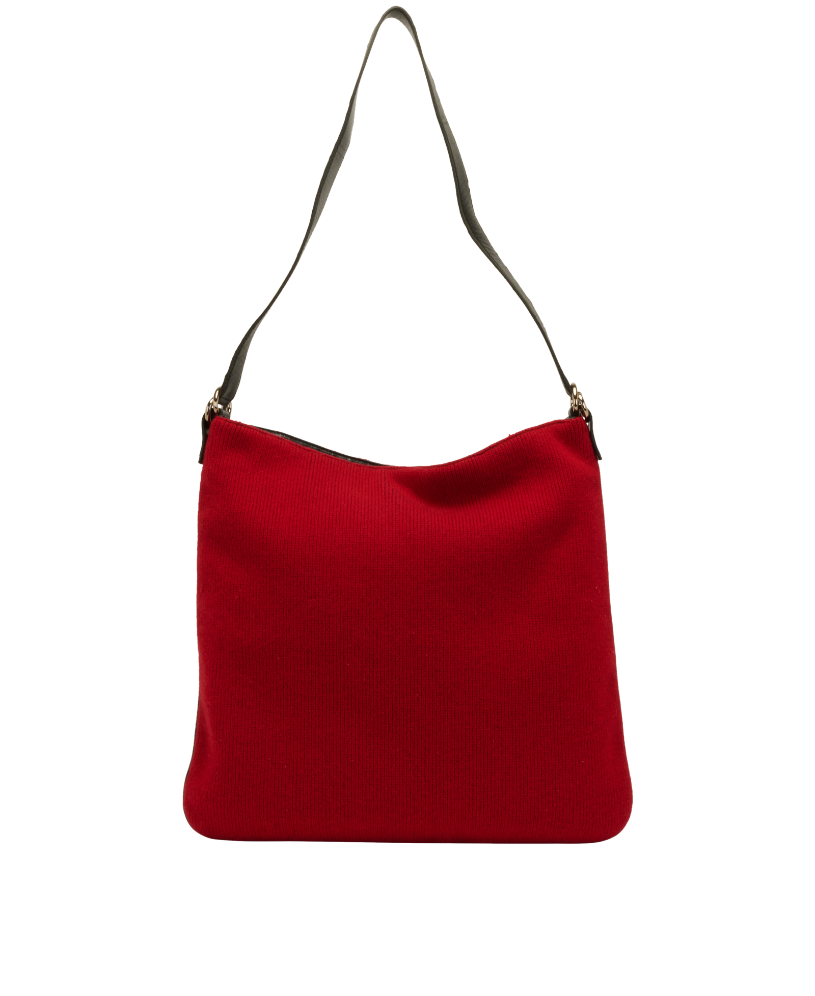 Graphic Knit Shoulder Bag, &pound;475, Handbags, Blue, Fabric, Back view